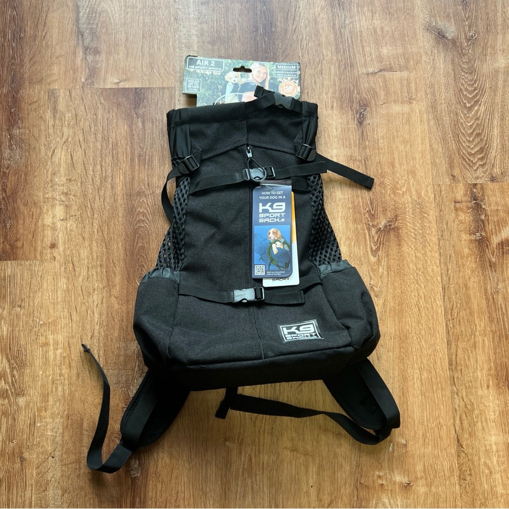 K9 Sport Sack® Air 2 (Medium, Jet Black)